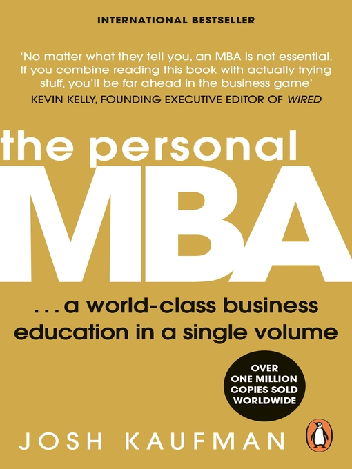 Title details for The Personal MBA by Josh Kaufman - Wait list